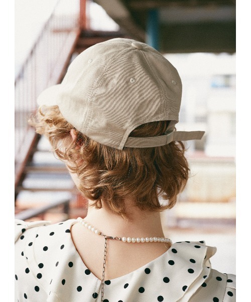 COEL（コエル）の「ロゴCAP（キャップ・レディース・ベージュ/カーキ/ブラック・FREE）」の9枚目の写真