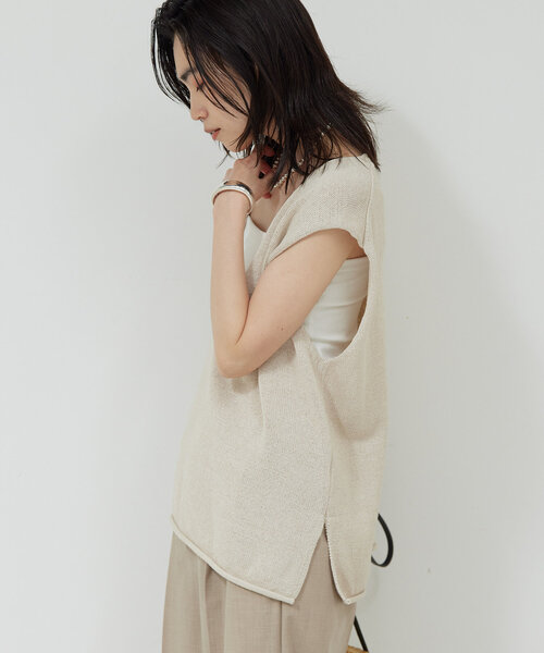 GALLARDAGALANTE 深Vニットプルオーバー GALLARDAGALANTE ニット セーター 深Vニットプルオーバー