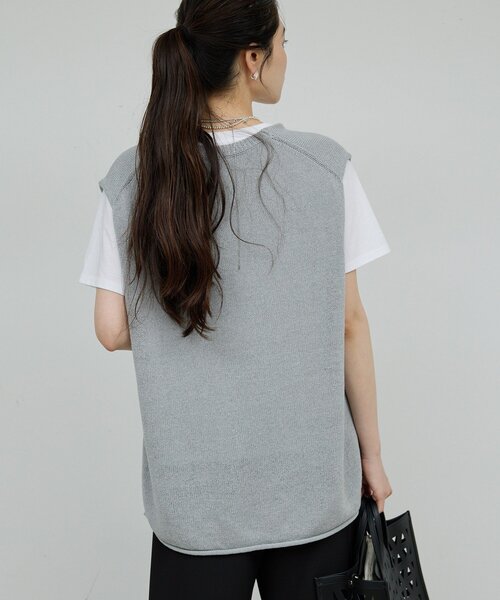 GALLARDAGALANTE 深Vニットプルオーバー GALLARDAGALANTE ニット セーター 深Vニットプルオーバー
