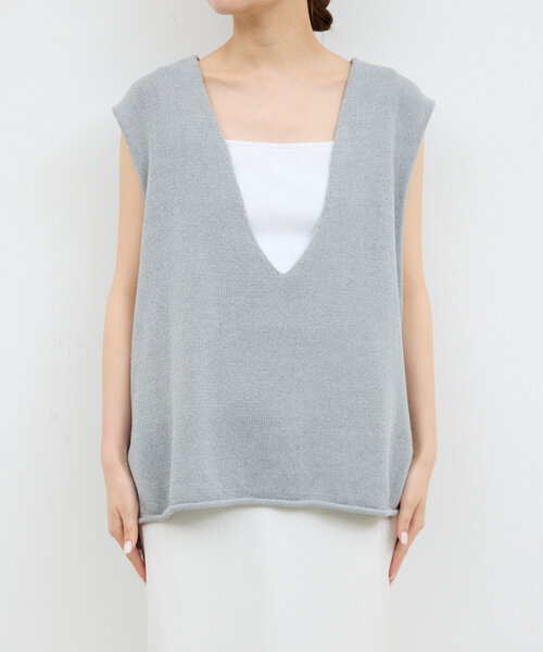 GALLARDA GALANTE 深Vニットプルオーバー GALLARDAGALANTE ニット セーター 深Vニットプルオーバー