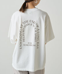 パル PAL 【Loungedress】バックロゴシャツブルゾン （offwhite