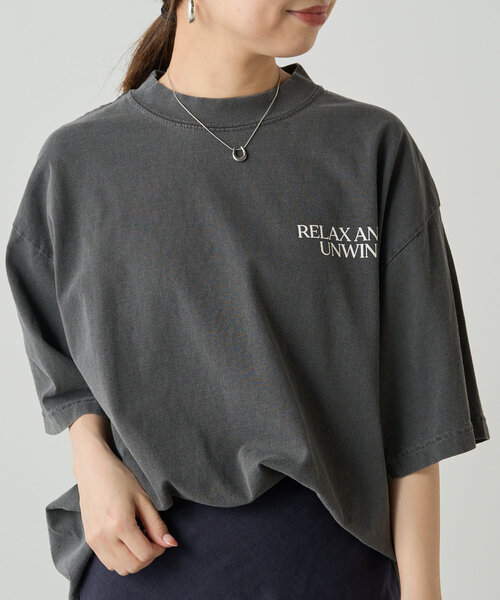 【Loungedress】 ラウンジドレスバックロゴシャツブルゾン 新品未使用 LOUNGEDRESS（ラウンジドレス）の「バックロゴプルオーバー