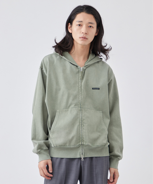【GALLERY DEPT.】ブリーチコットン ジップアップパーカー 833123_00.png.png