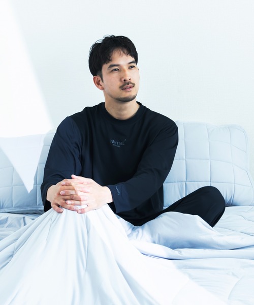 TENTIAL BAKUNE Mesh 長袖セットアップ ブラック TENTIAL 【公式】 BAKUNE Mesh [ バクネ メッシュ ] トップス