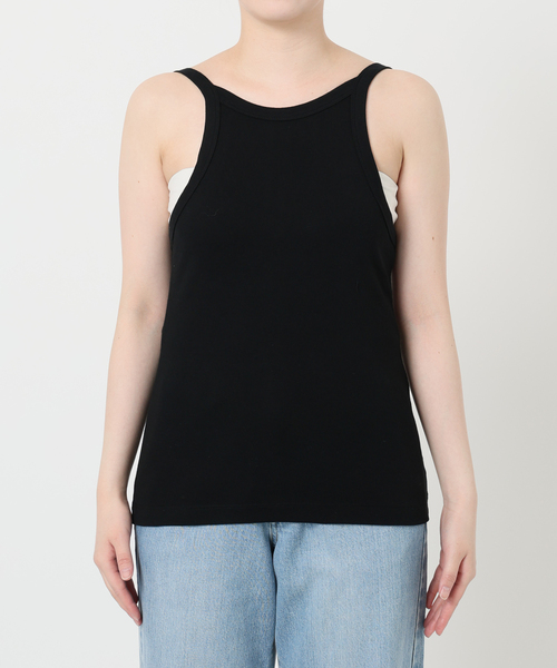 IENA（イエナ）の「ONIT/オニット SHORT LS TEE+AS CAMI（Tシャツ/カットソー・レディース・ブラック/レッド・X-SMALL）」の9枚目の写真