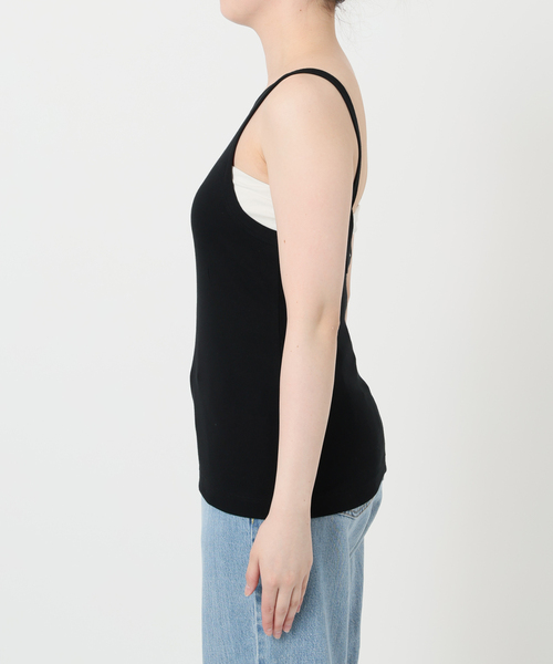 IENA（イエナ）の「ONIT/オニット SHORT LS TEE+AS CAMI（Tシャツ/カットソー・レディース・ブラック/レッド・X-SMALL）」の8枚目の写真