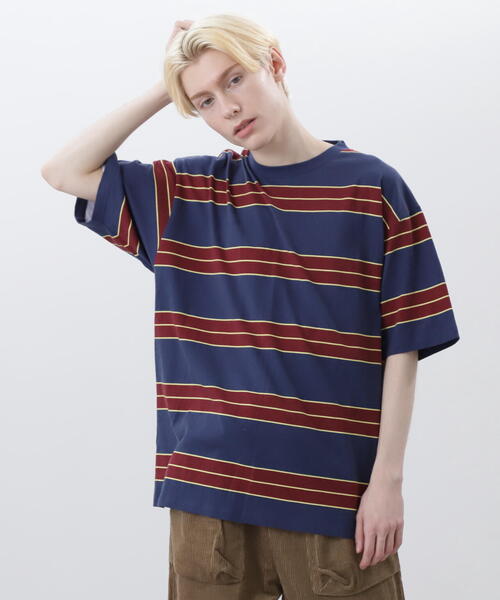 MANASTASH（マナスタッシュ）の「MANASTASH/マナスタッシュ  ABERDEEN TEE/アバディーンTシャツ（Tシャツ/カットソー・メンズ・ブラック/ネイビー/ホワイト・L/M/S/XL）」の3枚目の写真