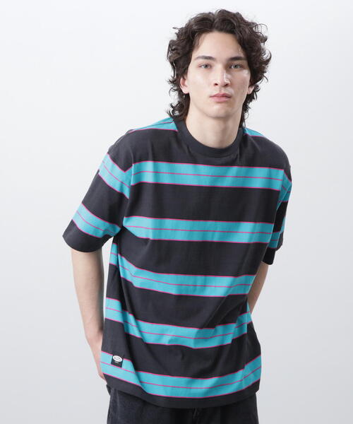 MANASTASH（マナスタッシュ）の「MANASTASH/マナスタッシュ  ABERDEEN TEE/アバディーンTシャツ（Tシャツ/カットソー・メンズ・ブラック/ネイビー/ホワイト・L/M/S/XL）」の5枚目の写真