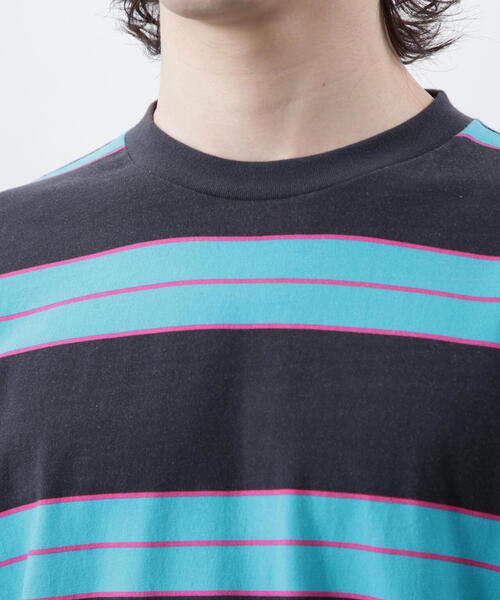 MANASTASH（マナスタッシュ）の「MANASTASH/マナスタッシュ  ABERDEEN TEE/アバディーンTシャツ（Tシャツ/カットソー・メンズ・ブラック/ネイビー/ホワイト・L/M/S/XL）」の8枚目の写真