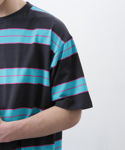 MANASTASH（マナスタッシュ）の「MANASTASH/マナスタッシュ  ABERDEEN TEE/アバディーンTシャツ（Tシャツ/カットソー・メンズ・ブラック/ネイビー/ホワイト・L/M/S/XL）」の9枚目の写真