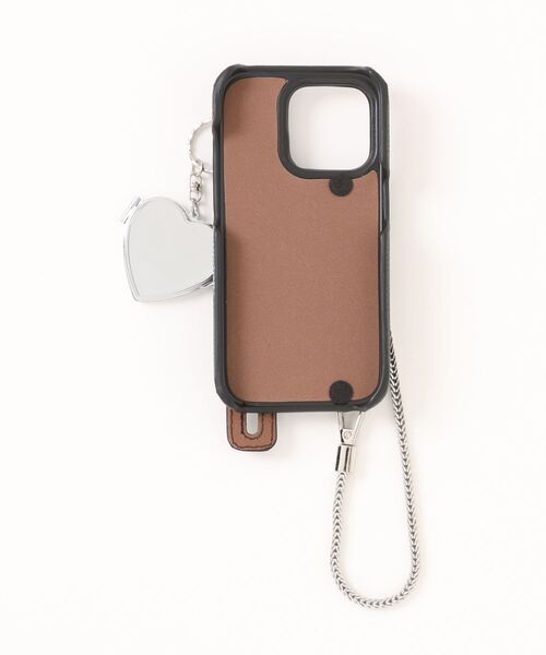 F&D : ハートチャーム付きiPhoneケース&ストラップ/ iPhone14