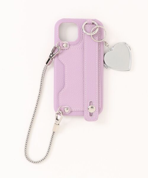 F&D : ハートチャーム付きiPhoneケース&ストラップ/ iPhone14