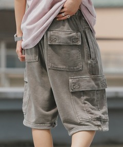 アンティークレザープリーツショートパンツ（その他パンツ）｜Darich