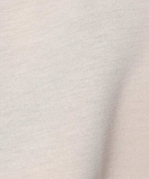 Grand PARK（グランドパーク）の「ダンボール素材　パイピングZIPフードブルゾン（ブルゾン・レディース・グレイッシュベージュ/ブラック/チャコールグレー・FREE）」の15枚目の写真