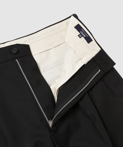 WOOL SERGE 2 TACK PANTS（スラックス）｜COMME des GARCONS HOMME