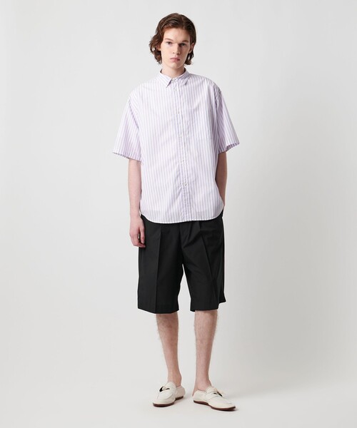UNITED ARROWS & SONS ショートパンツ　黒　S UNITED ARROWS & SONS SONS MS PE EASY TROUSERS 