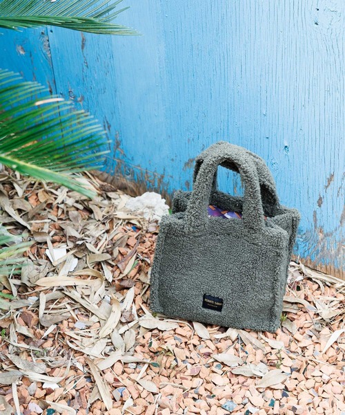 BAYFLOW(ベイフロー)の「【ASANTE SANA】ボアトート(トートバッグ・レディース・ブラウン/グレー・0)」の13枚目の写真