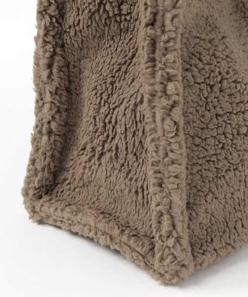 BAYFLOW(ベイフロー)の「【ASANTE SANA】ボアトート(トートバッグ・レディース・ブラウン/グレー・0)」の6枚目の写真