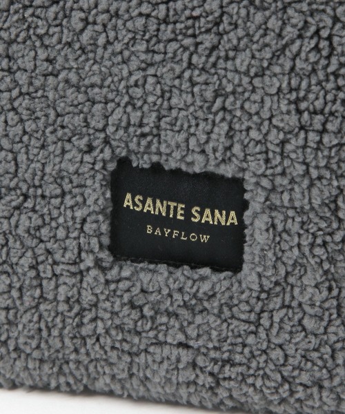 BAYFLOW(ベイフロー)の「【ASANTE SANA】ボアトート(トートバッグ・レディース・ブラウン/グレー・0)」の8枚目の写真