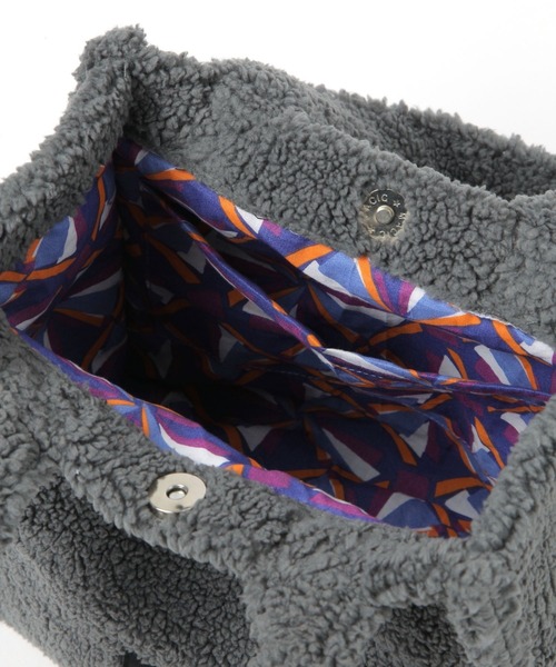 BAYFLOW(ベイフロー)の「【ASANTE SANA】ボアトート(トートバッグ・レディース・ブラウン/グレー・0)」の10枚目の写真