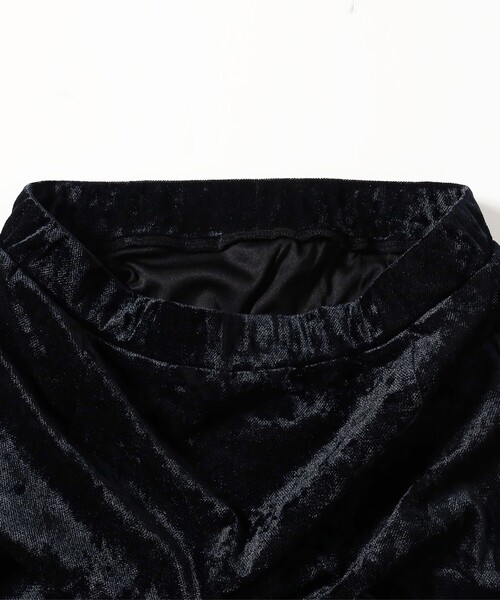 B:MING by BEAMS(ビーミングバイビームス)の「シアー ベロア ナロー スカート(S~M)(スカート・レディース・ブラック/ブルー系その他・MEDIUM/SMALL)」の9枚目の写真