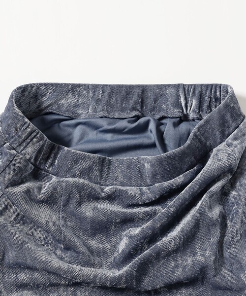 B:MING by BEAMS(ビーミングバイビームス)の「シアー ベロア ナロー スカート(S~M)(スカート・レディース・ブラック/ブルー系その他・MEDIUM/SMALL)」の16枚目の写真
