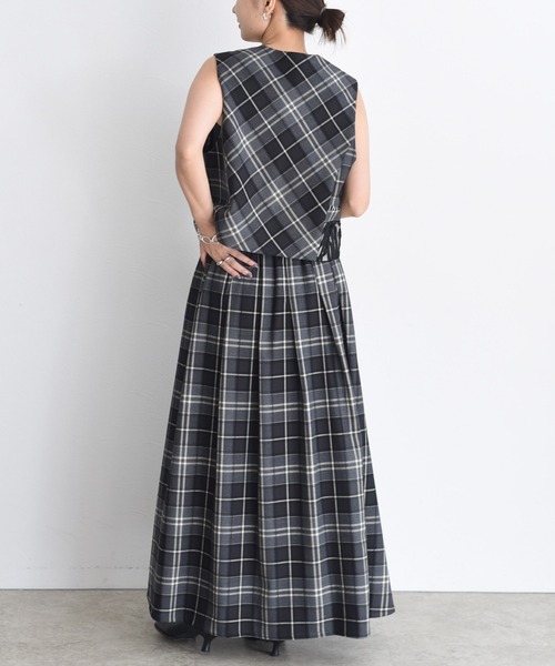 ロゴテープチェックベスト Eimee Law│Eimee Law & LHELBIE 公式