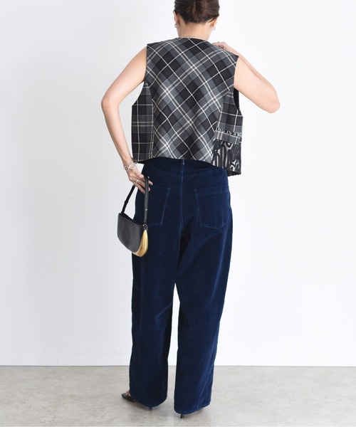 Eimee Law デニムベスト ヘムフリルデニムベスト Eimee Law│Eimee Law & LHELBIE 公式