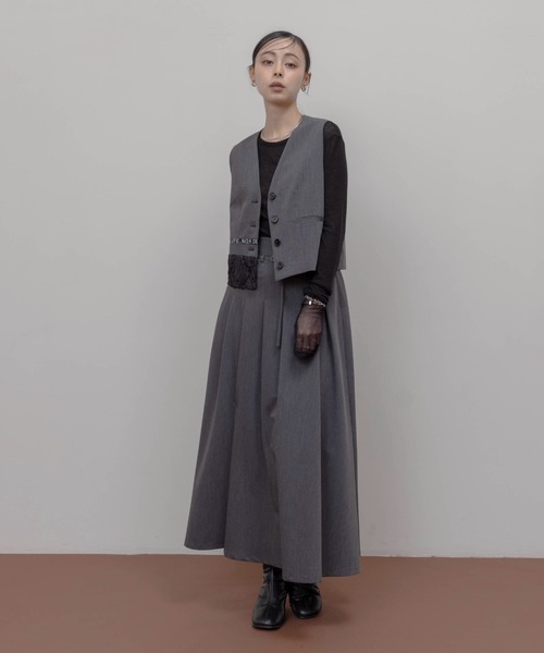 ロゴテープチェックベスト Eimee Law│Eimee Law & LHELBIE 公式