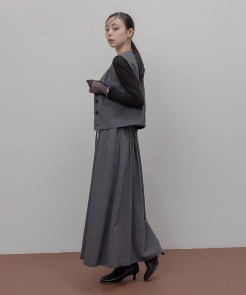 ロゴテープチェックベスト Eimee Law│Eimee Law & LHELBIE 公式