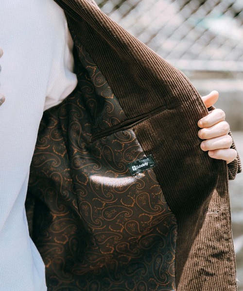 Subciety（サブサエティ）の「Corduroy blazer（その他アウター・メンズ・ブラウン/ブラック・SMALL/X-LARGE/LARGE/MEDIUM）」の16枚目の写真