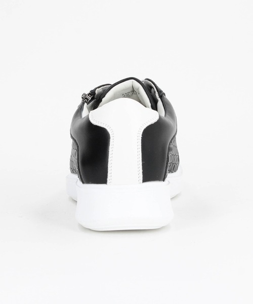 HIDEAWAYS NICOLE(ハイダウェイニコル)の「サイドイントレスニーカー(スニーカー・メンズ・ブラック/オフホワイト・26.5cm/27.5cm/25.5cm)」の11枚目の写真