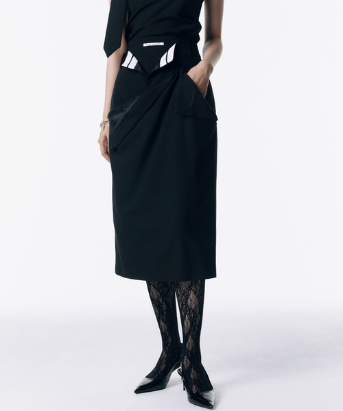 スカート JOSEMOON THREE LAYERED SKIRT THREE LAYERED SKIRT – JOSEMOON