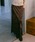 saharaiTnj́uCrash Velour Long Skirt/NbVxAOXJ[giXJ[gjvbuE