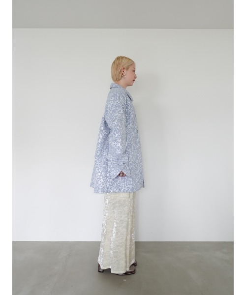 Crash Velour Long Skirt（スカート）｜sahara（サハラ）の
