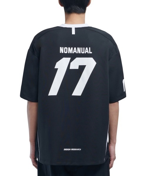 日本未入荷NOMANUALの17 MESH BLOCK FOOTBALL JERSEY 全2色 MUSINSA | NOMANUAL 17 MESH BLOCK FOOTBALL JERSEY - BLACK