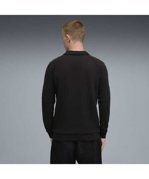 PUMA(プーマ)の「PUMA プーマ メンズ サッカー キング ドリル トップ(ジャージ・メンズ・ブラック×ゴールド・X-LARGE/SMALL/MEDIUM/X-SMALL/LARGE)」の4枚目の写真