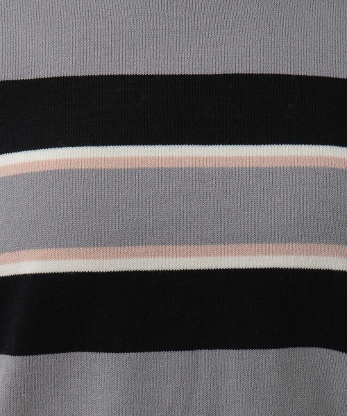 3.3 Field Trip (3.3フィールドトリップ)の「3.3 Field Trip/ボーダーベスト付きTシャツ(Tシャツ/カットソー・レディース・ブラック/グレー/ホワイト・FREE)」の20枚目の写真