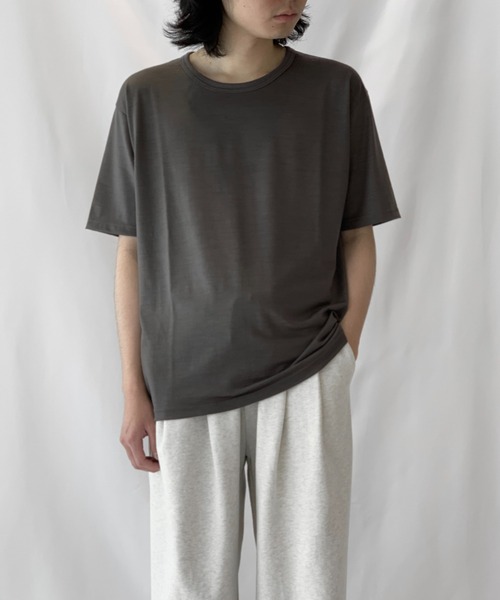 Toironier／トワロニエ／Merino Wool-T Toironier/トワロニエ/Merino Wool-T（Tシャツ/カットソー