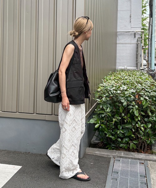 feepur(フェピュール)の「ボンサックバッグ(ショルダーバッグ・レディース・ブラック/ブルー・FREE)」の6枚目の写真