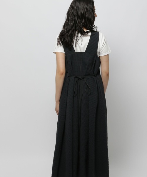 niko and...（ニコアンド）の「ポコポコサマードレス（ドレス・レディース・ブルー/チャコール/ブラウン・FREE）」の6枚目の写真