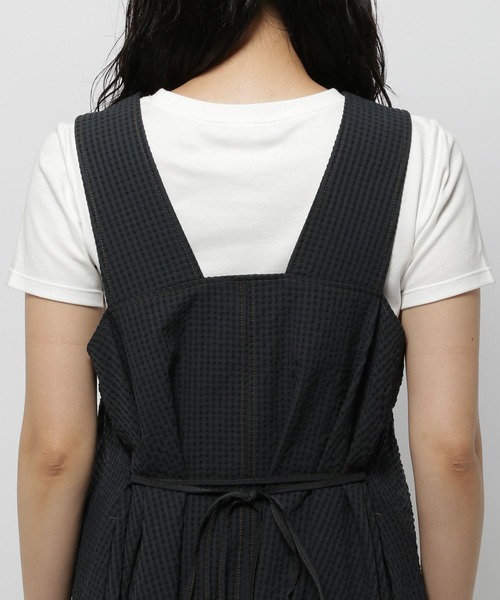 niko and...（ニコアンド）の「ポコポコサマードレス（ドレス・レディース・ブルー/チャコール/ブラウン・FREE）」の16枚目の写真