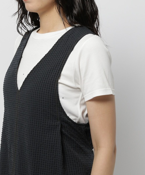 niko and...（ニコアンド）の「ポコポコサマードレス（ドレス・レディース・ブルー/チャコール/ブラウン・FREE）」の19枚目の写真