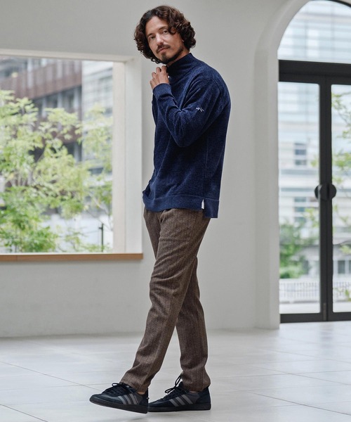 CALL&RESPONSE(コールアンドレスポンス)の「mn3147-シャギー-タートルニット-サイセンタク(ニット/セーター・メンズ・ブラック/ネイビー/グレー・1/2/4/5)」の8枚目の写真