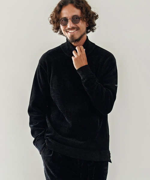 CALL&RESPONSE(コールアンドレスポンス)の「mn3147-シャギー-タートルニット-サイセンタク(ニット/セーター・メンズ・ブラック/ネイビー/グレー・1/2/4/5)」の10枚目の写真