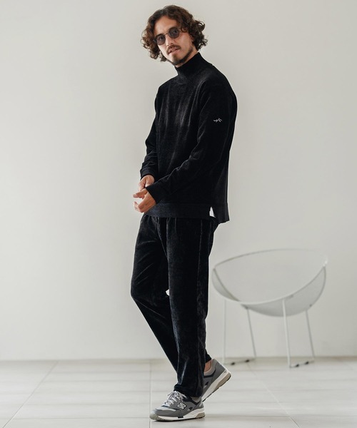 CALL&RESPONSE(コールアンドレスポンス)の「mn3147-シャギー-タートルニット-サイセンタク(ニット/セーター・メンズ・ブラック/ネイビー/グレー・1/2/4/5)」の14枚目の写真