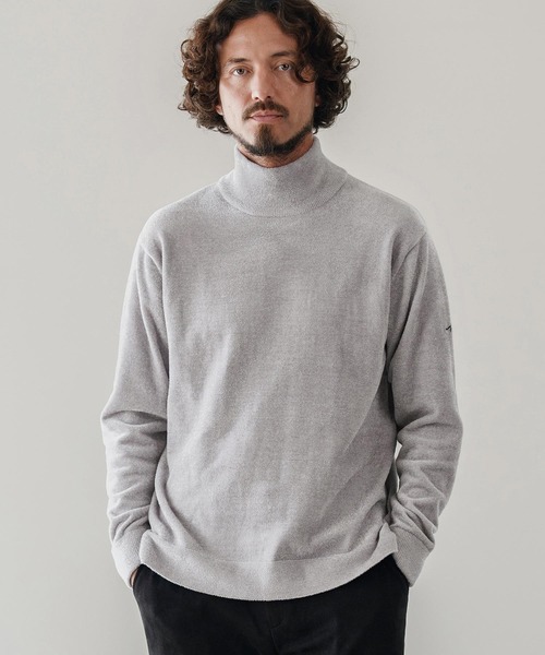 CALL&RESPONSE(コールアンドレスポンス)の「mn3147-シャギー-タートルニット-サイセンタク(ニット/セーター・メンズ・ブラック/ネイビー/グレー・1/2/4/5)」の16枚目の写真