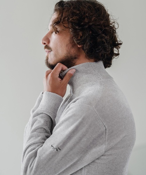 CALL&RESPONSE(コールアンドレスポンス)の「mn3147-シャギー-タートルニット-サイセンタク(ニット/セーター・メンズ・ブラック/ネイビー/グレー・1/2/4/5)」の19枚目の写真