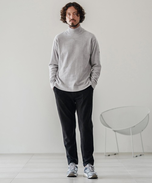 CALL&RESPONSE(コールアンドレスポンス)の「mn3147-シャギー-タートルニット-サイセンタク(ニット/セーター・メンズ・ブラック/ネイビー/グレー・1/2/4/5)」の20枚目の写真