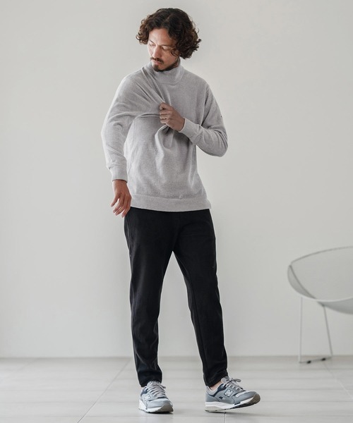 CALL&RESPONSE(コールアンドレスポンス)の「mn3147-シャギー-タートルニット-サイセンタク(ニット/セーター・メンズ・ブラック/ネイビー/グレー・1/2/4/5)」の21枚目の写真